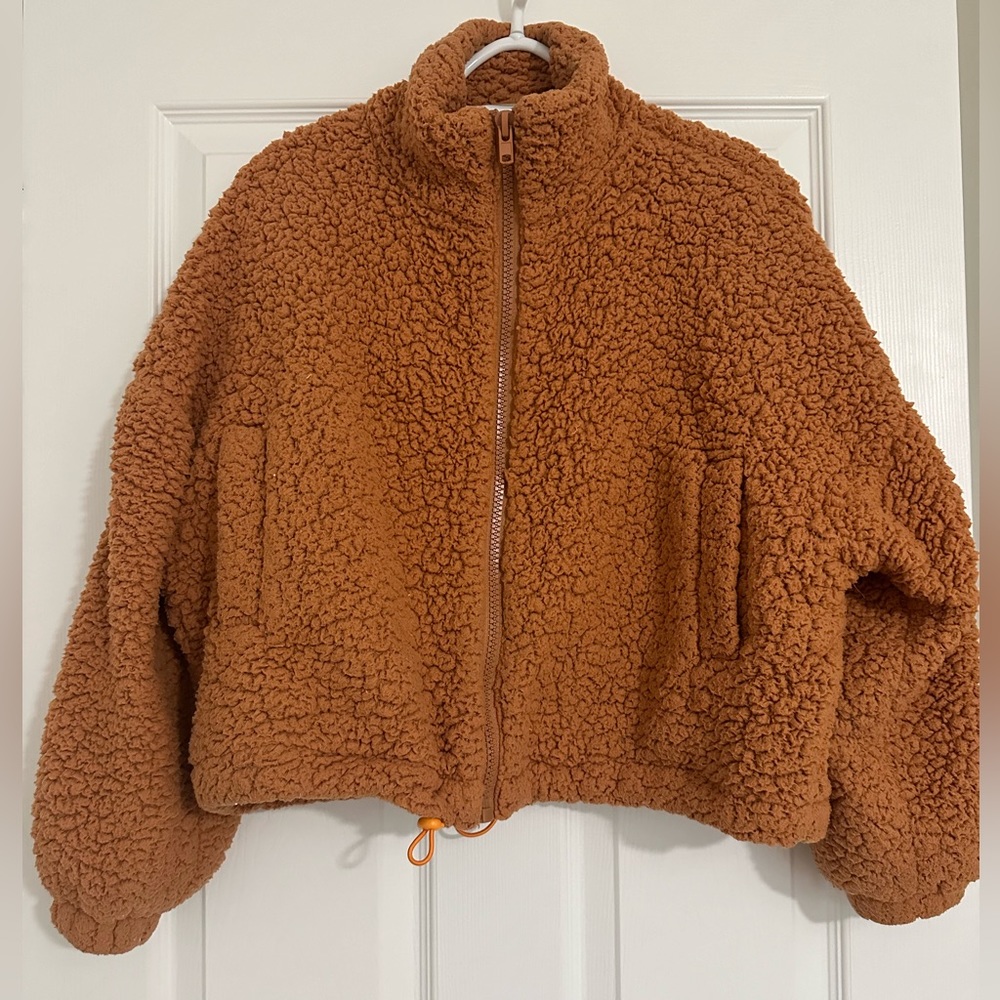 Urban Outfitters Teddy Zip Up